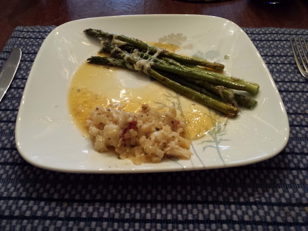 Lobster and Asparagus