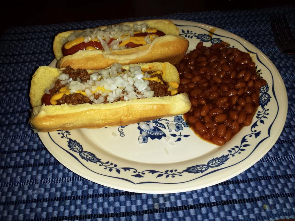 West Virginia Chili Dog